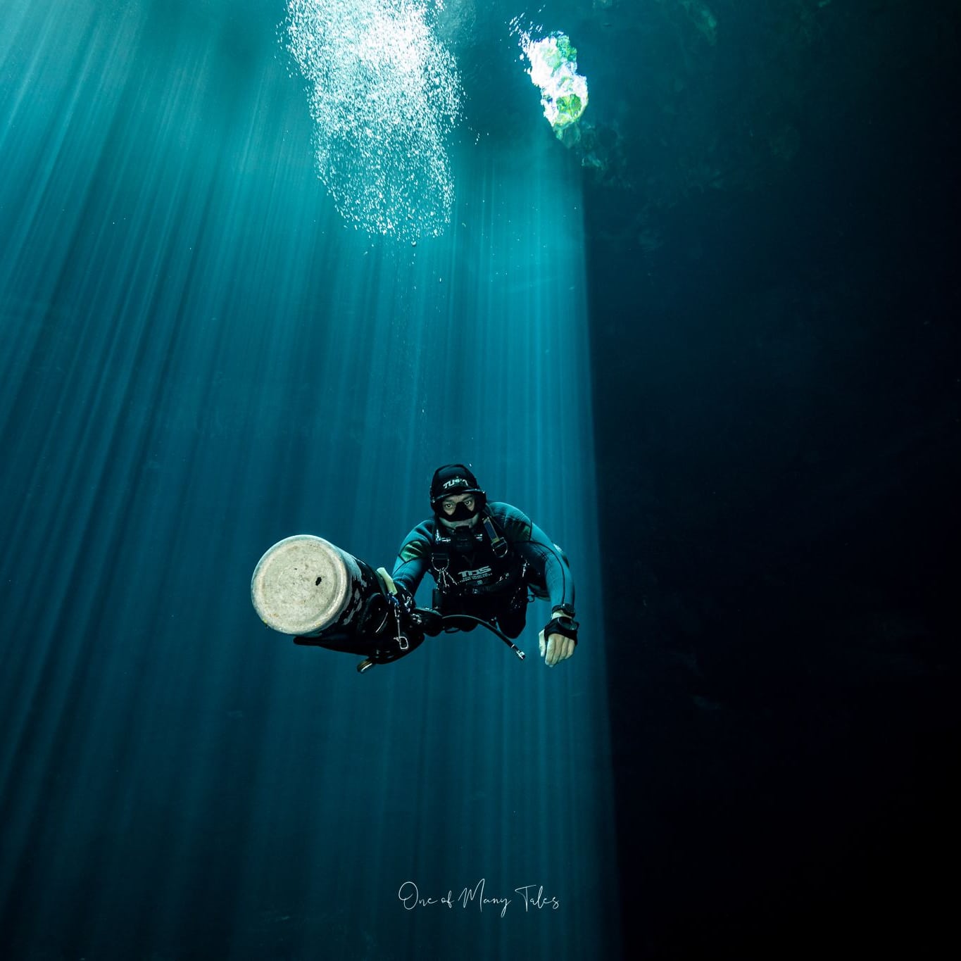 SSI Sidemount specialty course in Playa del Carmen
