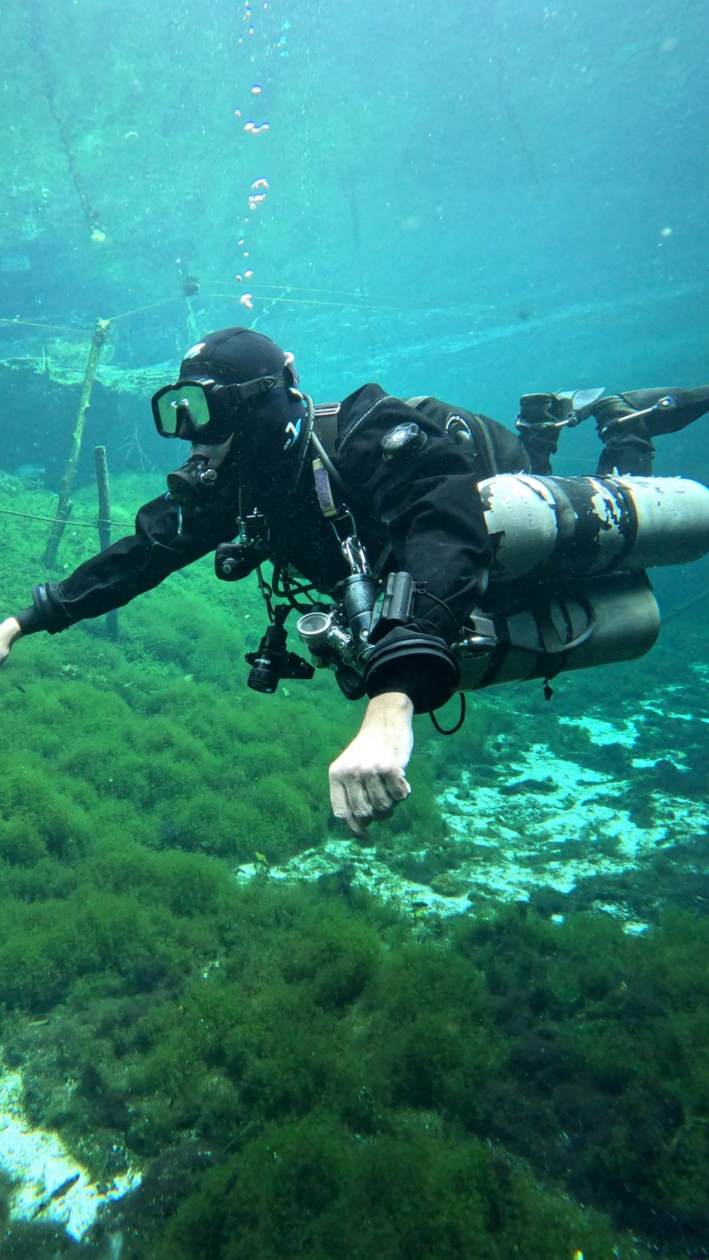Curso de Sidemount en Playa del Carmen